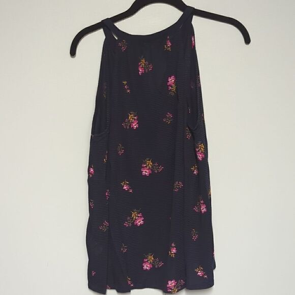 Lucky Brand Blue Floral Tank - Picture 3 of 5